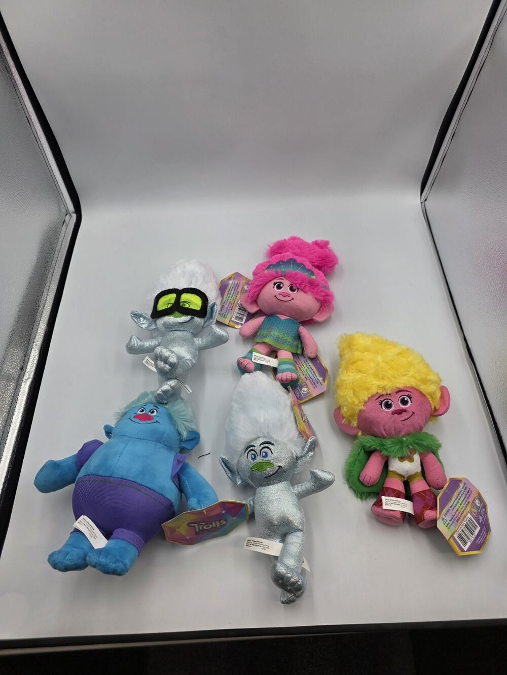 TROLLS BAND TOGETHER Plush Set Of 5 / DreamWorks / Limited Edition / BRAND NEW